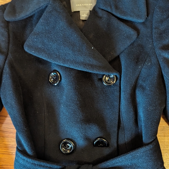 [Ann Taylor] 🖤 Trench Coat - Picture 3 of 7